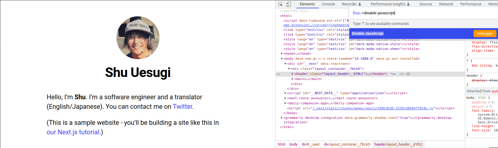 disable-js